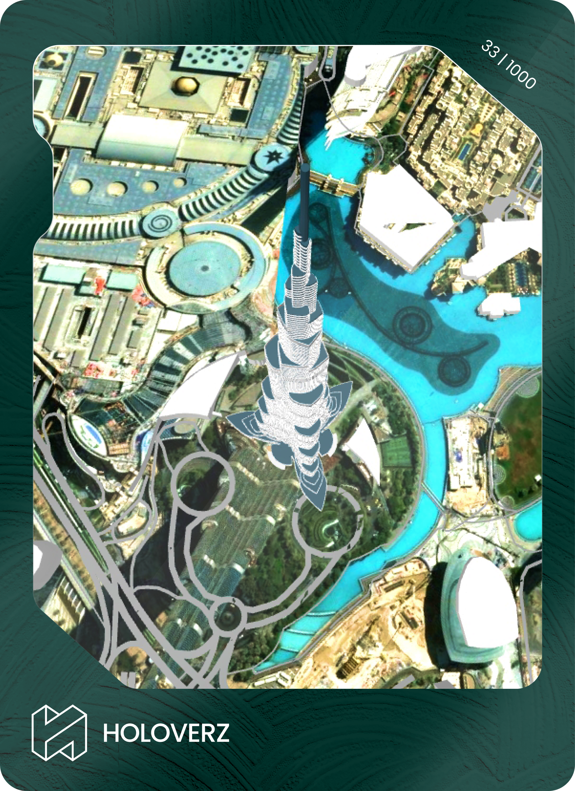 Burj Khalifa | Dark Green