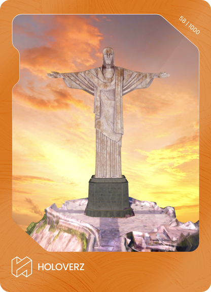 Christ the Redeemer | Dark Orange