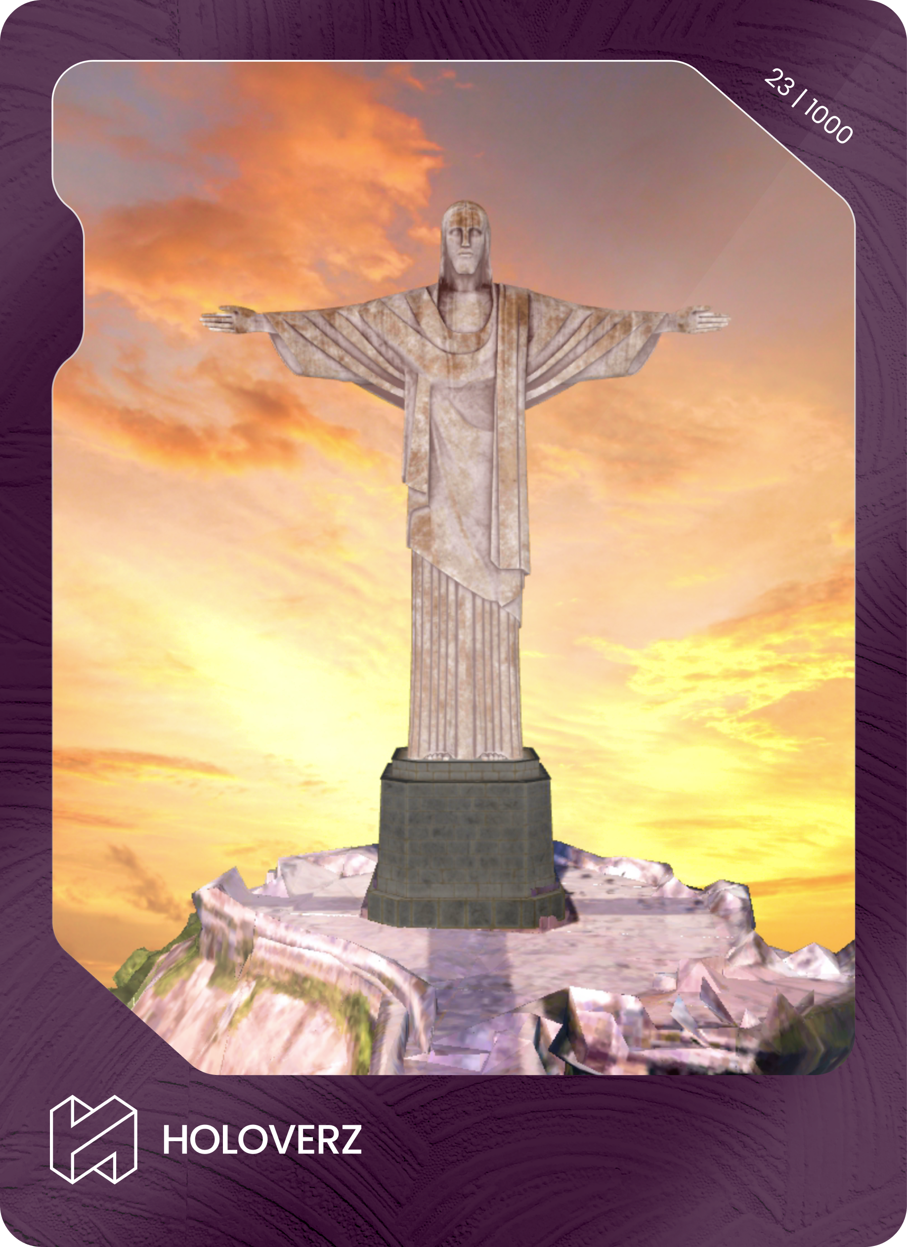 Christ the Redeemer | Violet