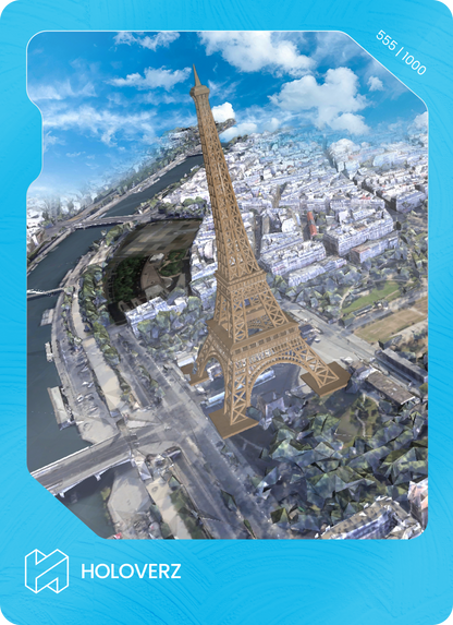 Eiffel Tower | Cyan