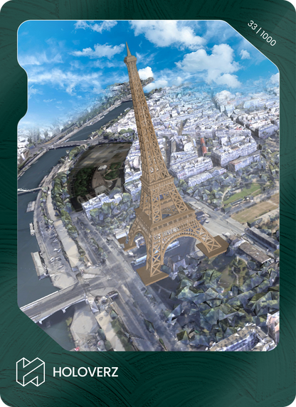 Eiffel Tower | Dark Green