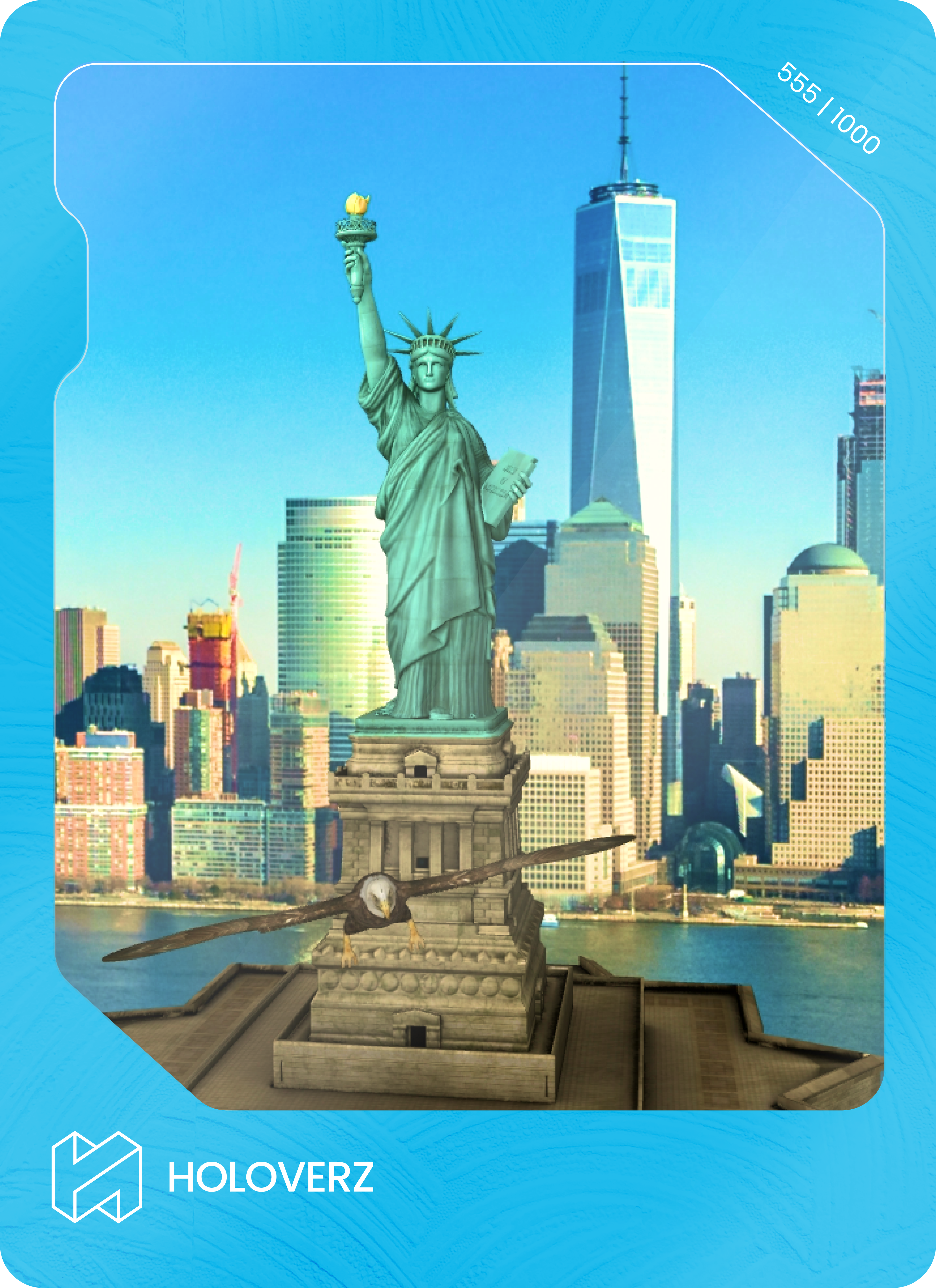 Statue of Liberty | Cyan