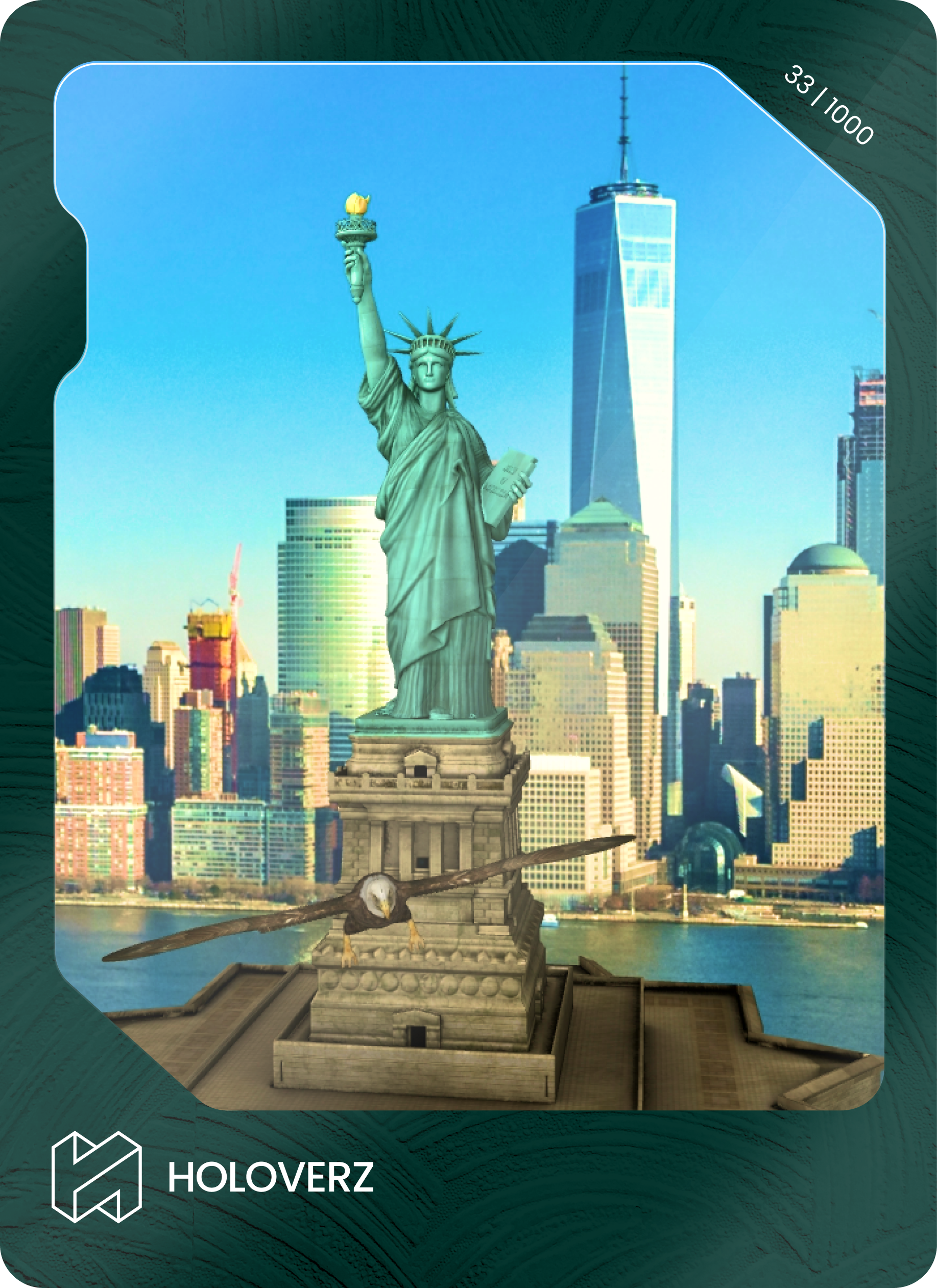 Statue of Liberty | Dark Green